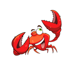 The Crab Guy Logo